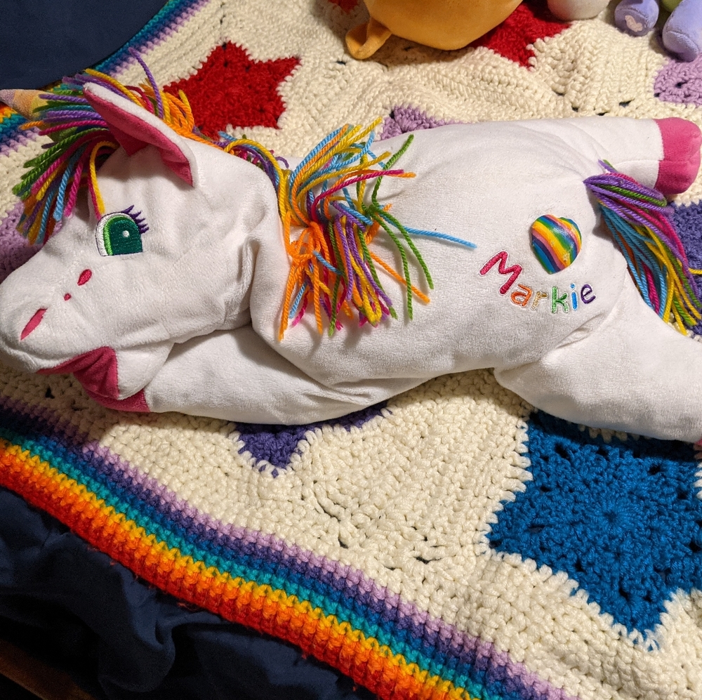 Vintage Jumbo Markie the Unicorn